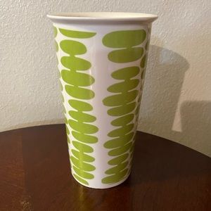 Blue Harbor ceramic travel mug